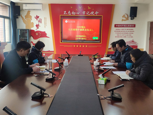 召开民主生活会